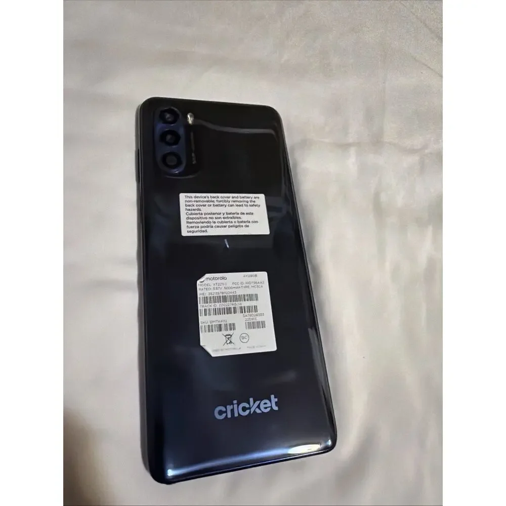 Unlocked Motorola XT2211-1 Twilight Blue 128GB